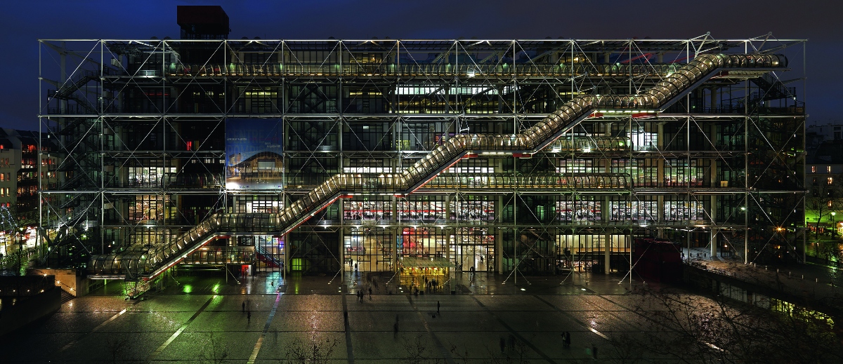 Photo du Centre Pompidou pour le Gala 2019 de la Fondation Jeannine Manuel